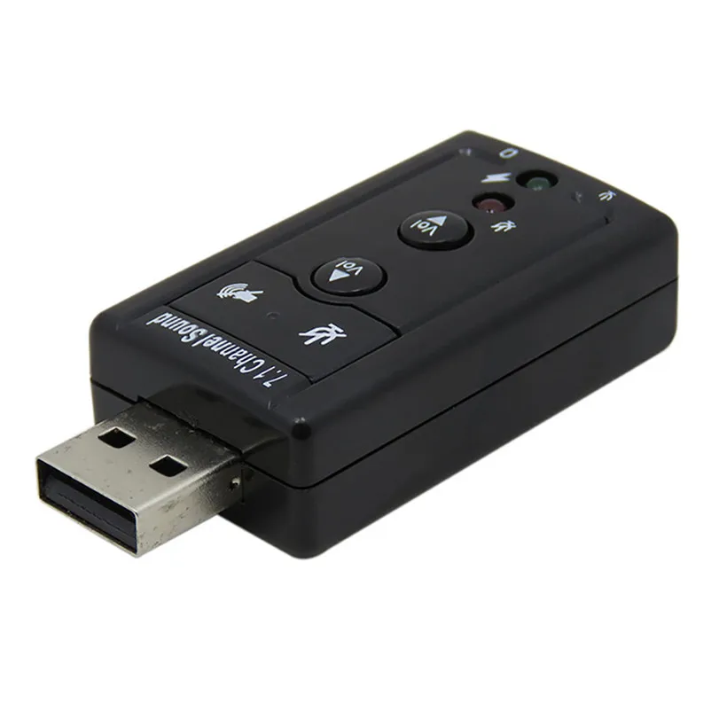 Аудио Usb 7 1 Canali Esterna 3d Sound Adattatore адаптер для ПК карты ноутбука Bluetooth музыкальный