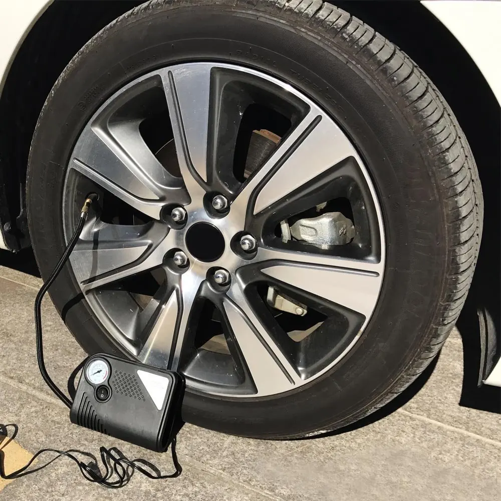 Портативный надувной мини-насос для шин 150 PSI 12V DC Автомобильный Электрический