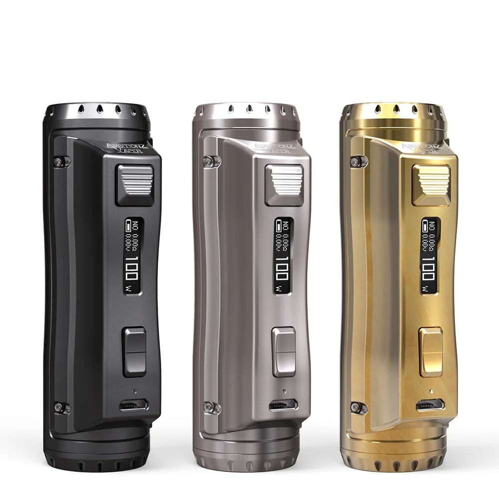 Ehpro холодной Сталь 100 Mod металлические Vape 120 Вт TC Box MOD совместим с 21700/20700/18650 батареи
