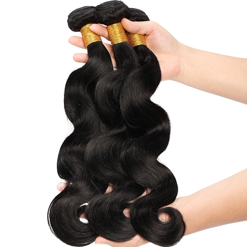 8 &quot 30&quot объемная волна пучок Натуральные Цветные бразильские волосы