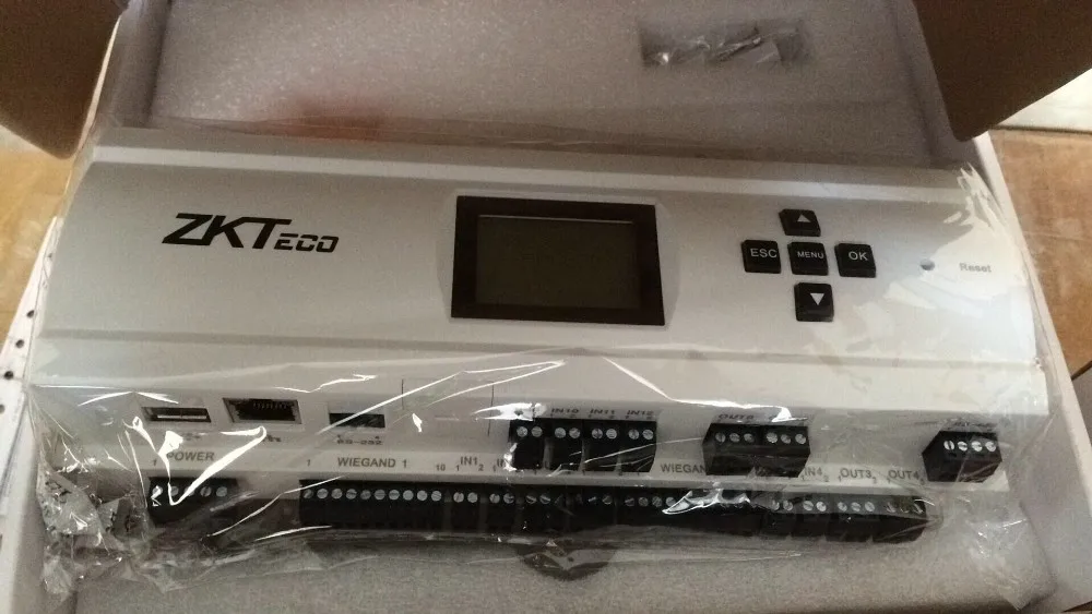 ZK SF300 биометрический отпечаток пальца и 125 кГц RFID Контроль доступа TCP/IP система