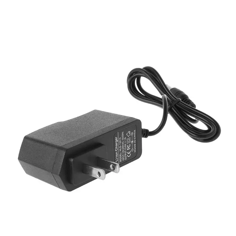 Зарядное устройство для литиевых батарей 12 6 В 1 А 18650/полимерный аккумулятор 100-240 5