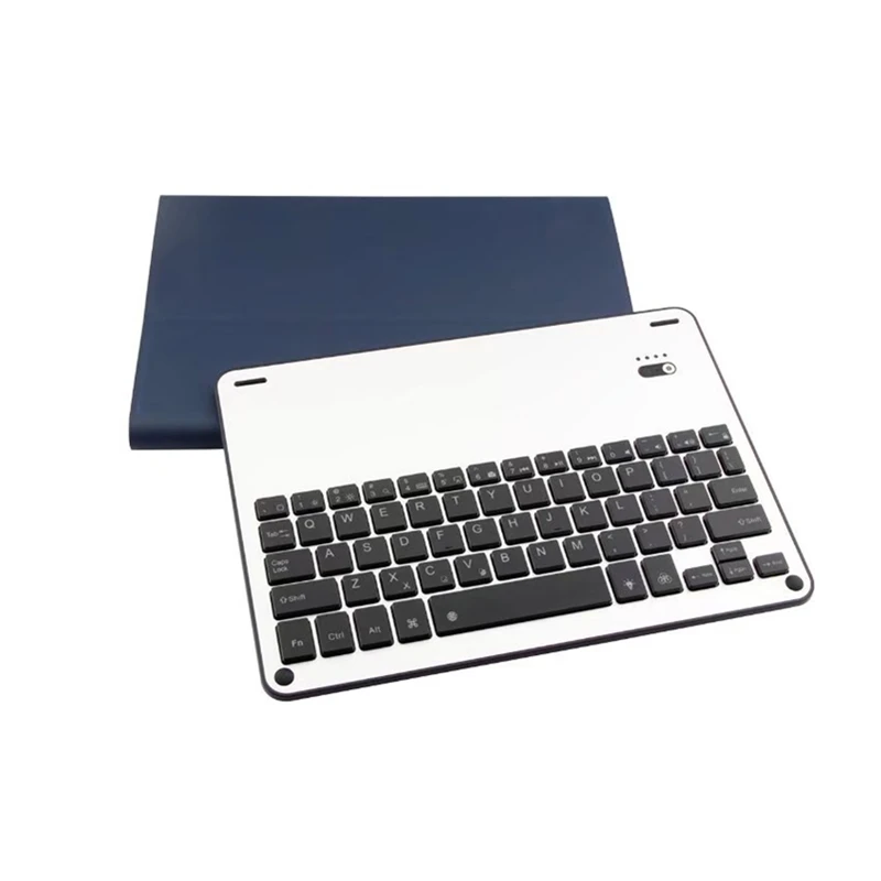 Для iPad 9 7 2017 A1822 алюминиевая панель Съемная Беспроводная Bluetooth клавиатура чехол из
