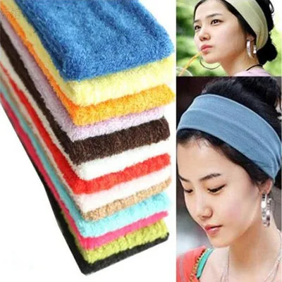 Модные женские и мужские спортивные повязки на голову эластичные для волос йоги