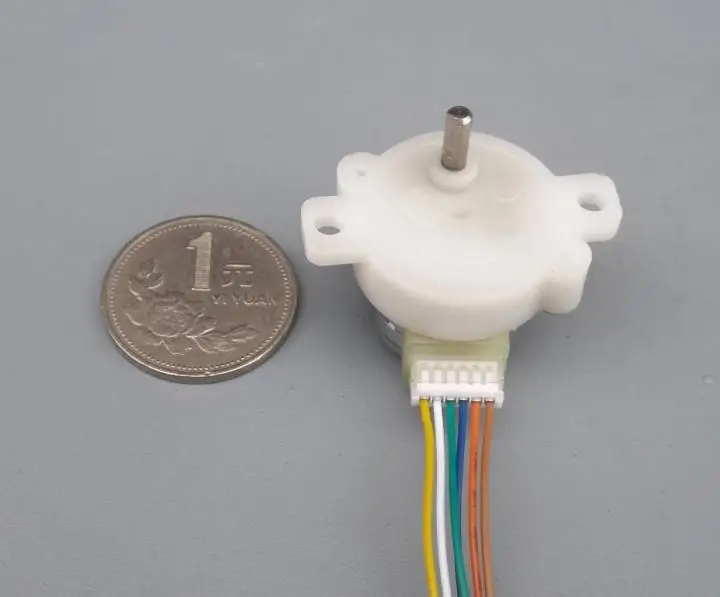 Японский шаговый двигатель Kobond диаметр 20 мм Угол шага 18 градусов 12 В