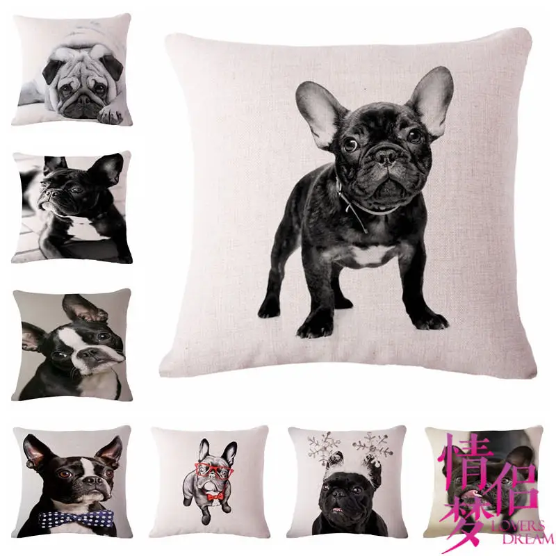 Мультфильм животных шаблон Чехлы 45*45 см Диван геометрические наволочки Новая