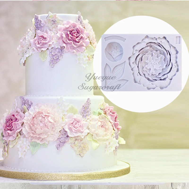 Yueyue Sugarcraft перо силиконовая форма помадка формы для украшения торта инструменты