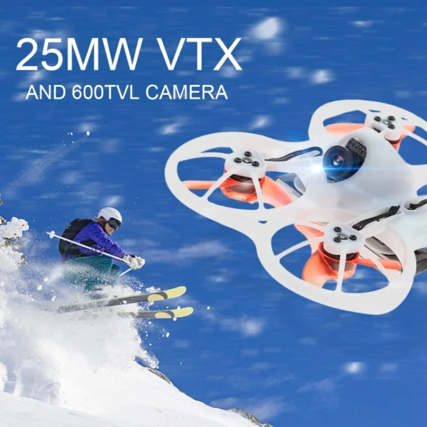 EMAX Tinyhawk RTF 75 мм Мини Бесщеточный Дрон 600TVL камера RC вертолет Бесплатная FPV очки