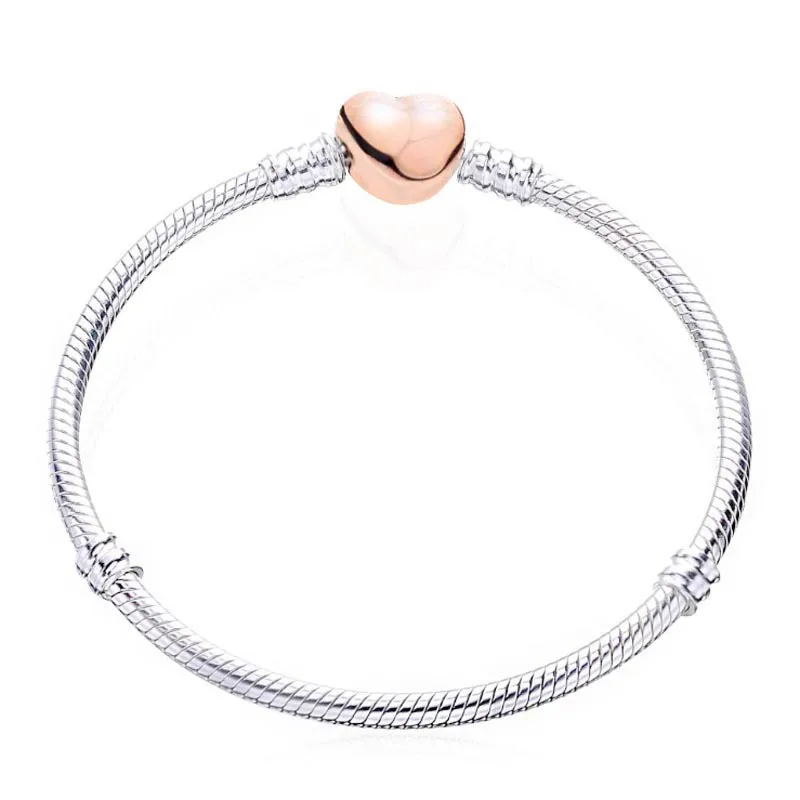 Европейский стиль очаровательный женский браслет 3 мм двойной цвет в форме