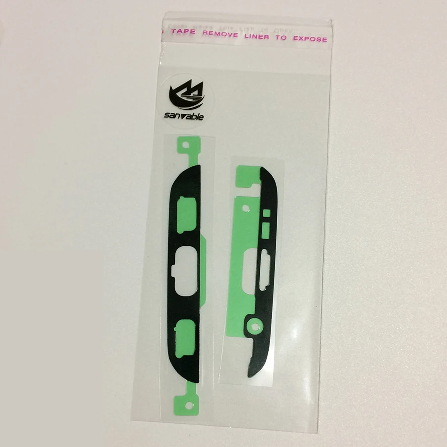 100 шт. оригинальная нарезанная двухсторонняя рамка ЖК-экрана Рамка Верхняя