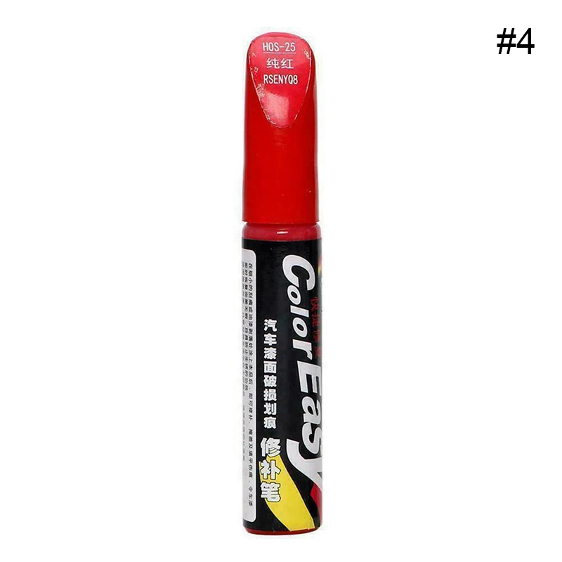 Красный 4 Color Car Scratch Repair Fix It Pro Car Care Scratch Remover Maintenance Paint Care Car Paint Pen Car-styling Auto Accessories - Цвет: Красный