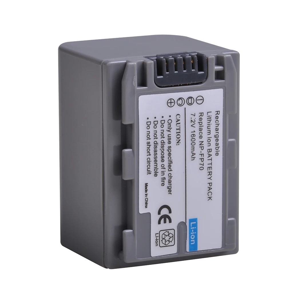 Аккумулятор для Sony NP FP70 FP71 NPFP70 NPFP71|Цифровые аккумуляторы| |