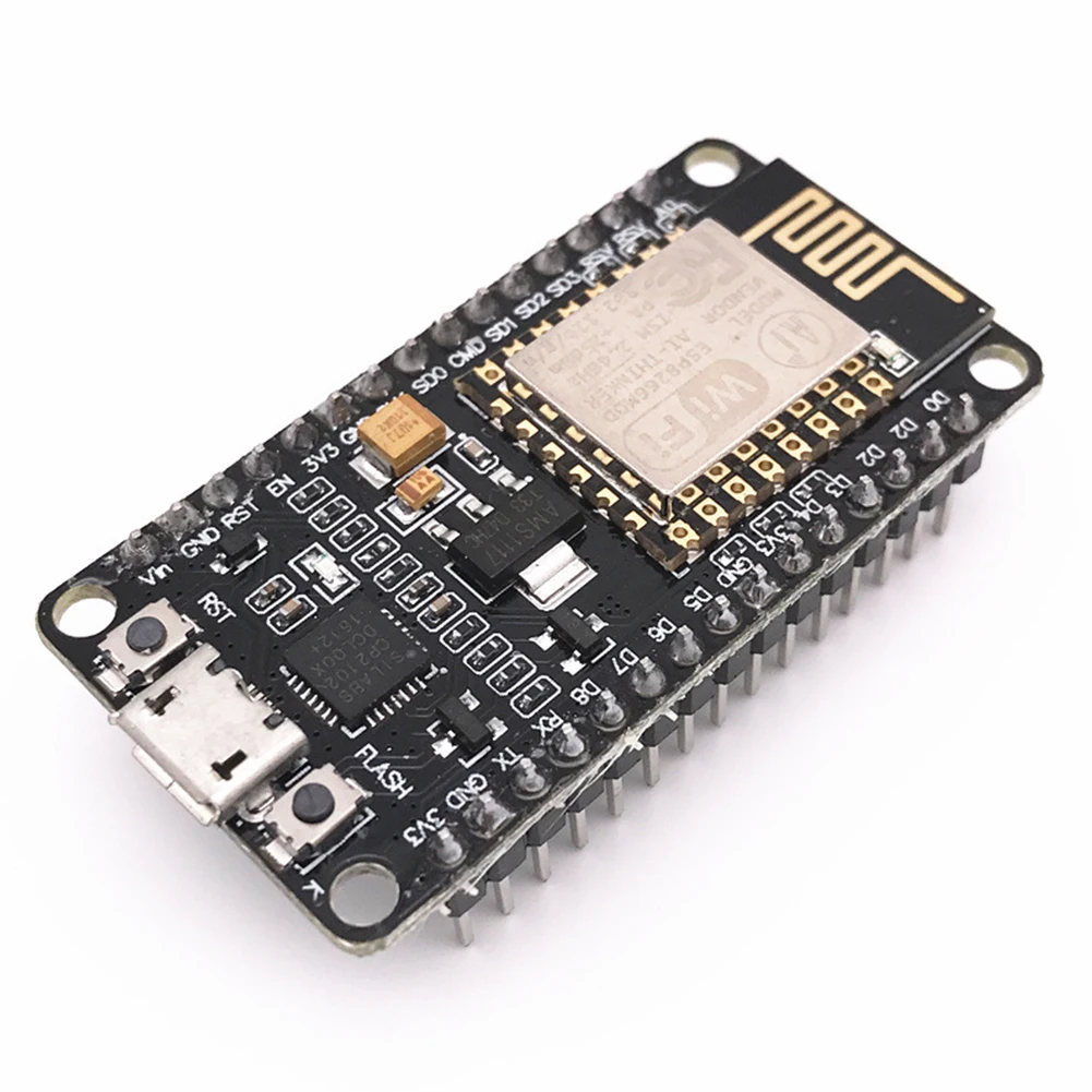 Module NodeMcu Lua Tool CP2102 WIFI Network High-power Development Board IoT Dual ESP-12E USB-powered ESP8266 H-bridge Driver | Компьютеры