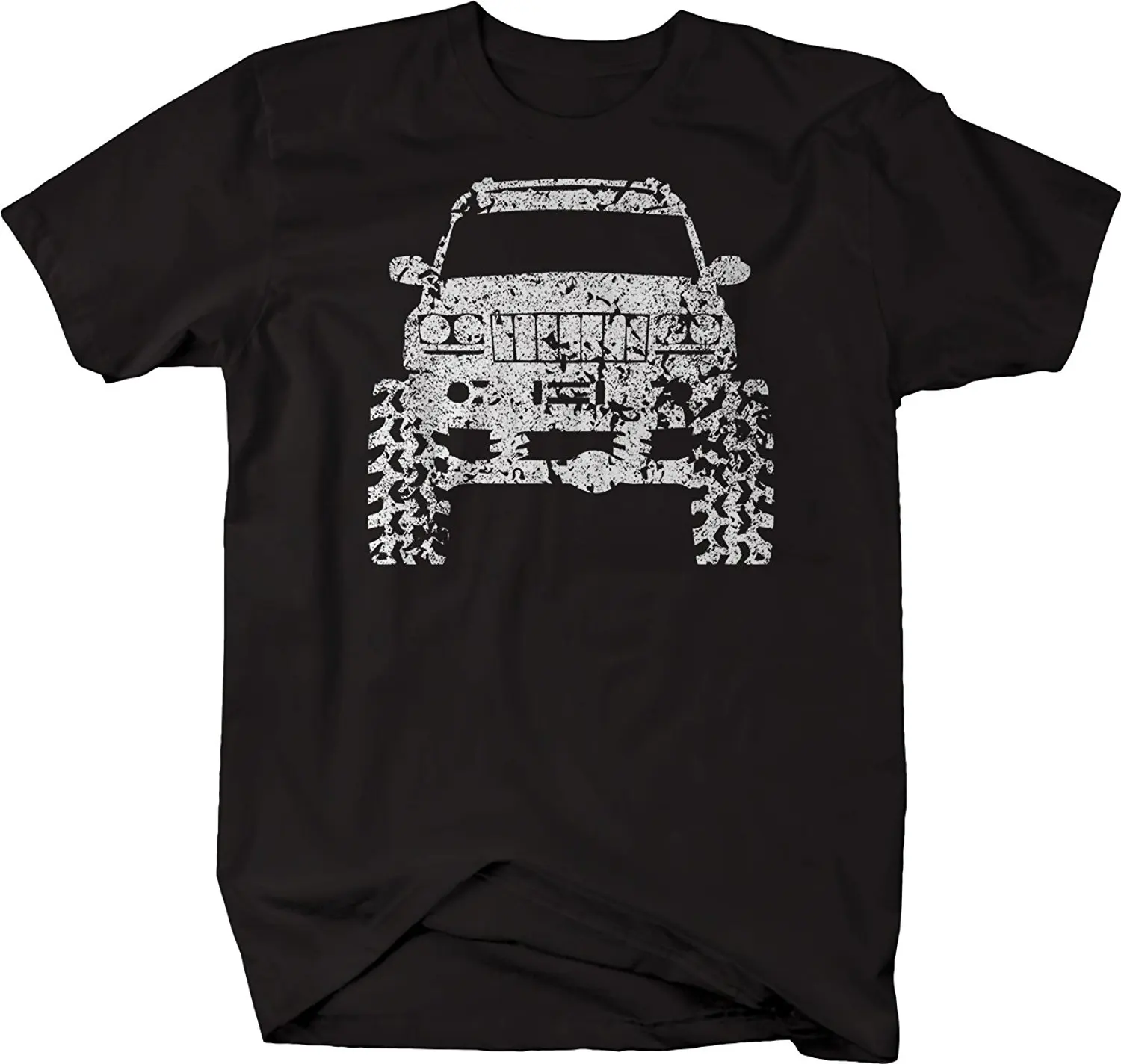 Хлопковая мужская одежда с коротким рукавом Jeep Grand Cherokee WJ lired Offroad 4X4 футболка футболки