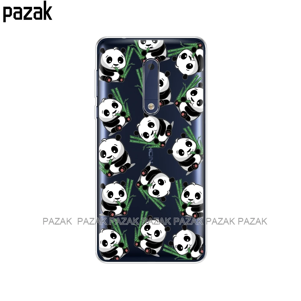 61348 Силиконовый чехол для Nokia 1, 2, 2,1, 3, 3,1, 5, 5,1 plus,, мягкий ТПУ чехол для задней панели телефона, противоударный чехол с принтом, бампер, корпус - Цвет: 61348
