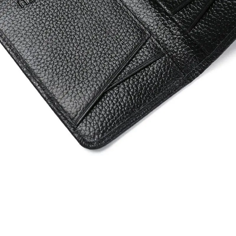 Из натуральной кожи кредитный держатель для карт Rfid Блокировка Противоугонный