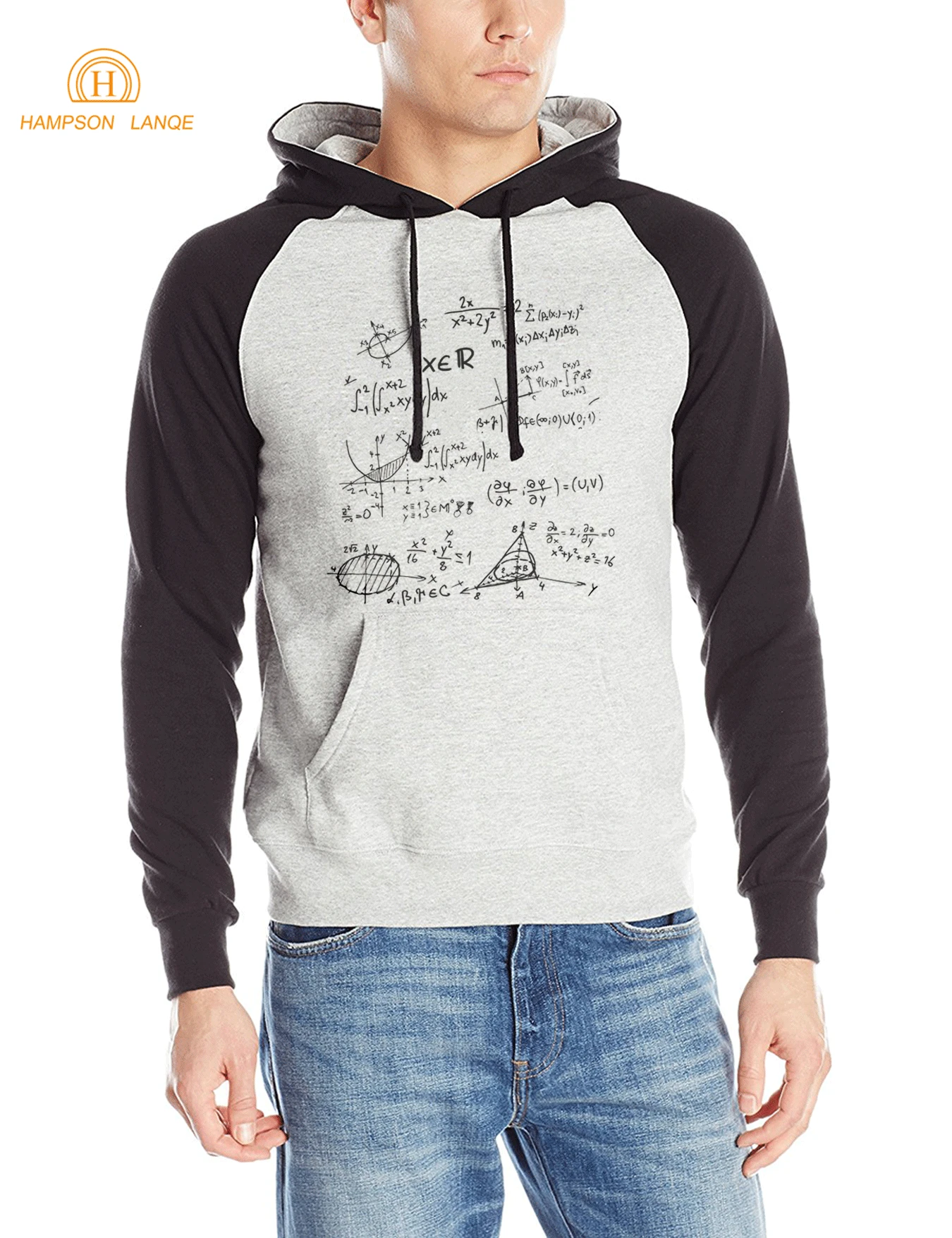 

Adult Science Hoodies Mathematical Formula Print Raglan Hoodie Men 2019 Autumn Winter Slim Fit Sweatshirt Men Hip Hop Sportswear