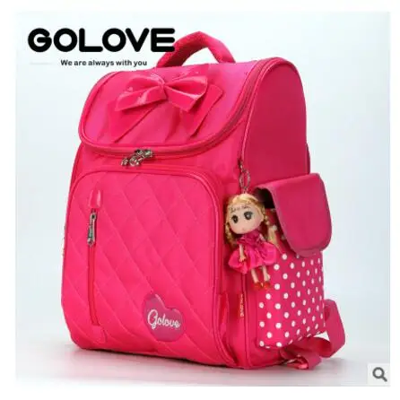 backpack red Школьная сумка для девочек; детский школьный рюкзак; сумки для девочек; школьный рюкзак; Mochila; школьные сумки для девочек начальной школы; детская сумка - Цвет: backpack red