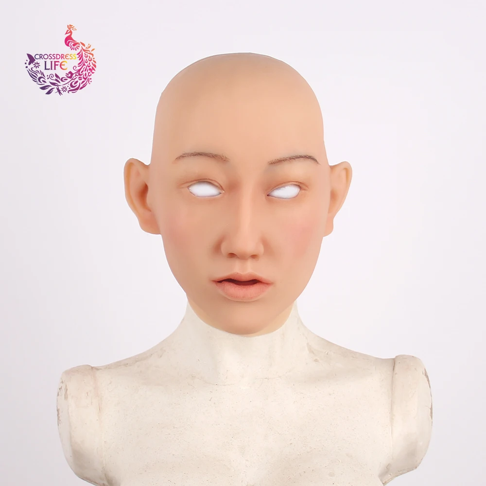 Crossdress Life Elanore angel face Реалистичная силиконовая женская маска маскарад вечеринка