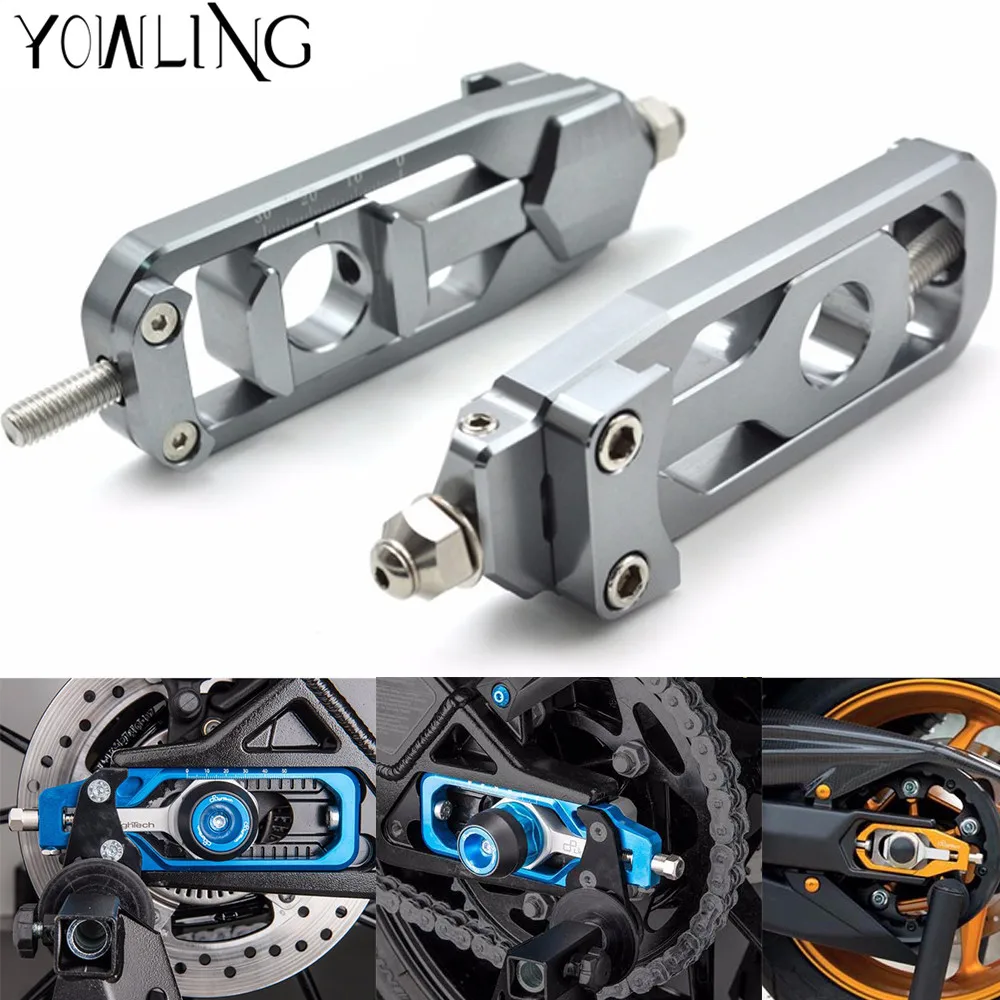 Для мотоциклетной цепи трассировщик для YAMAHA Φ MT09 FZ MT 09|motorcycle chain adjusters|mt 09adjust motorcycle