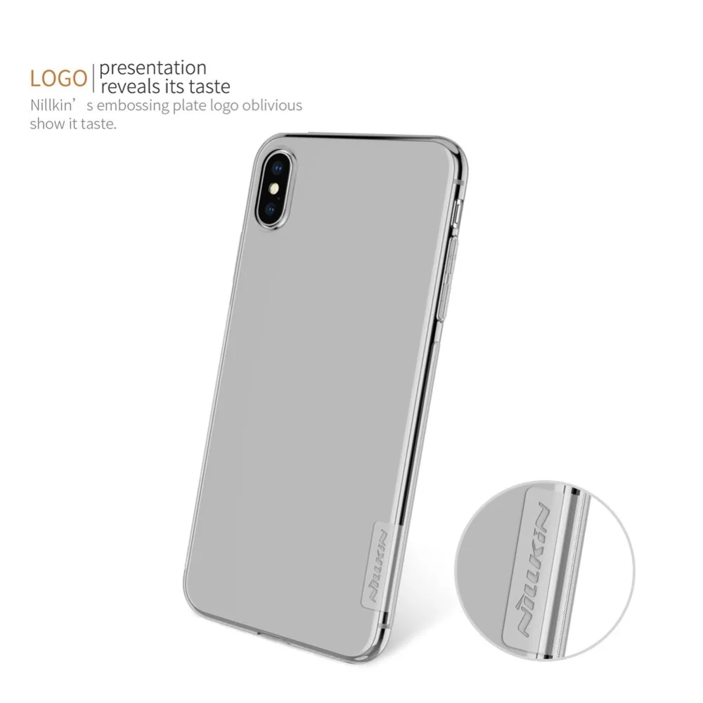 Nillkin прозрачный чехол из ТПУ для iPhone 8 7 6 S Plus 5 SE мягкие тонкие термополиуретана