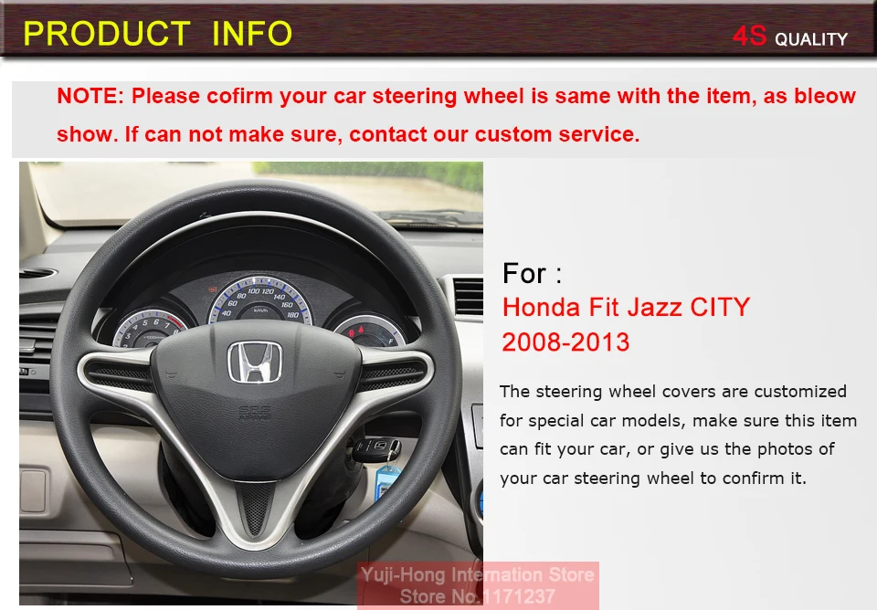 Искусственная кожа автомобиля рулевое колесо чехлы Чехол для Honda Jazz FIT City FIT 2008-2013 Ручная прошитая крышка