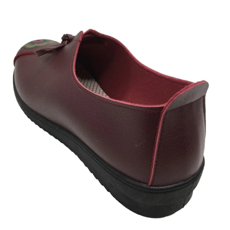 MINGDILIN/модная повседневная обувь с круглым носком черная на плоской подошве из