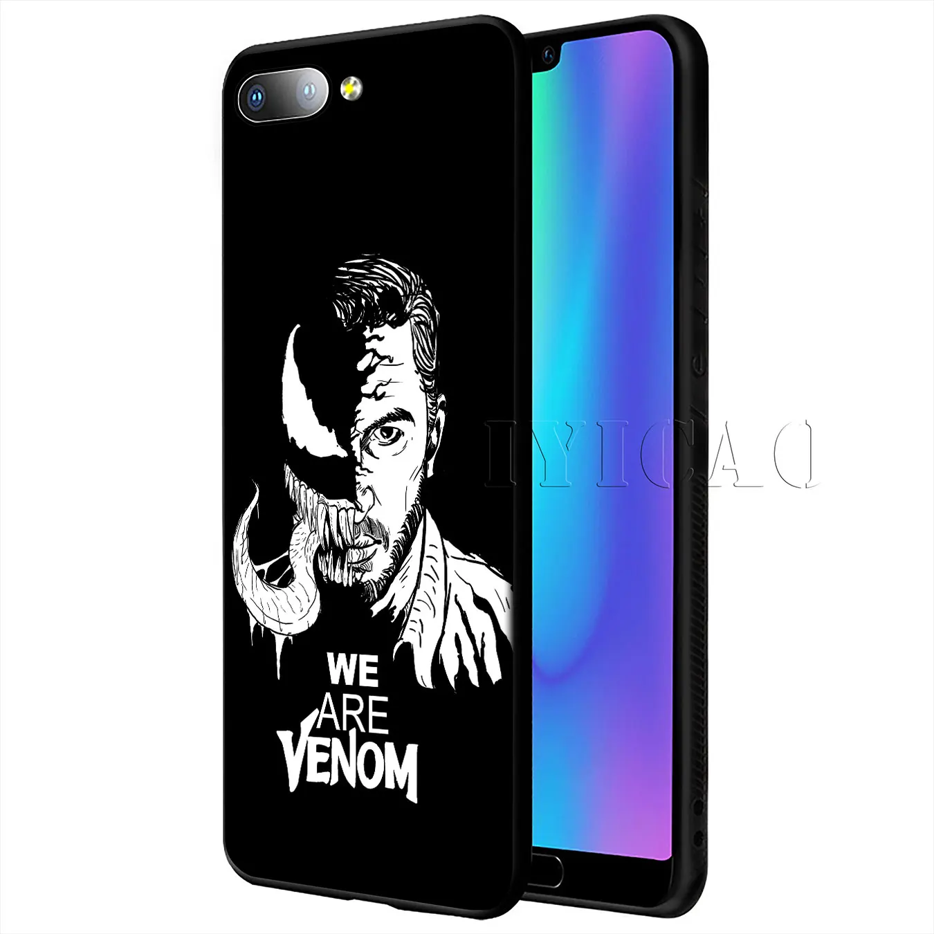 IYICAO чудо-яд Мягкий силиконовый чехол для телефона Huawei Y9 Y7 Y6 Prime 2019 Honor 20 8C 8X 8 9 9X 10 Lite