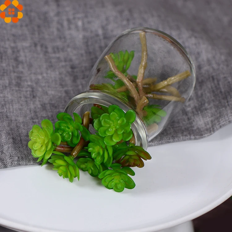 Новинка! 20 шт. искусственные суккуленты трава растение искусственный пейзаж Land