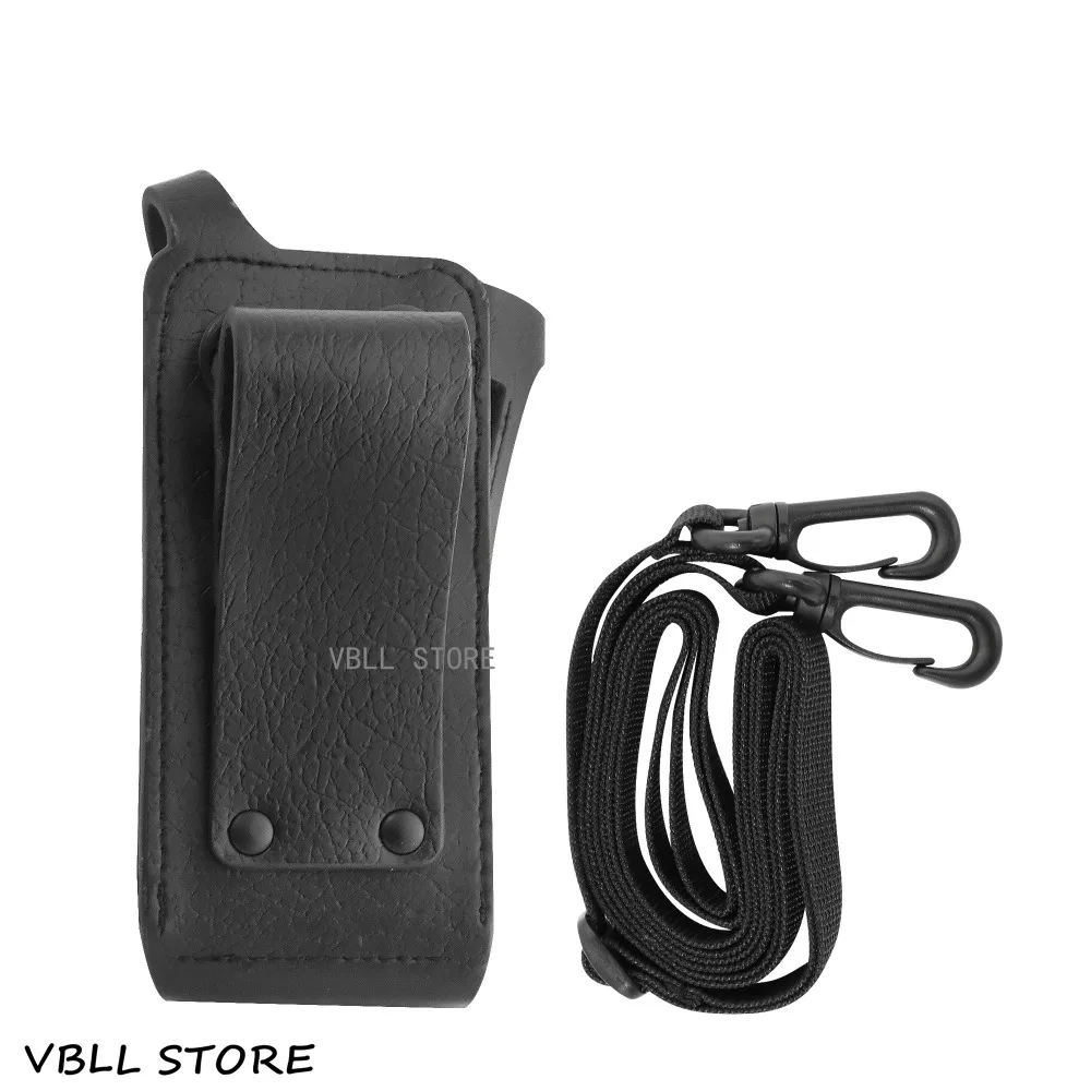 Твердый кожаный чехол VBLL PMLN5021 для переноски подходит Motorola XPR6350 XPR6550 XPR6580