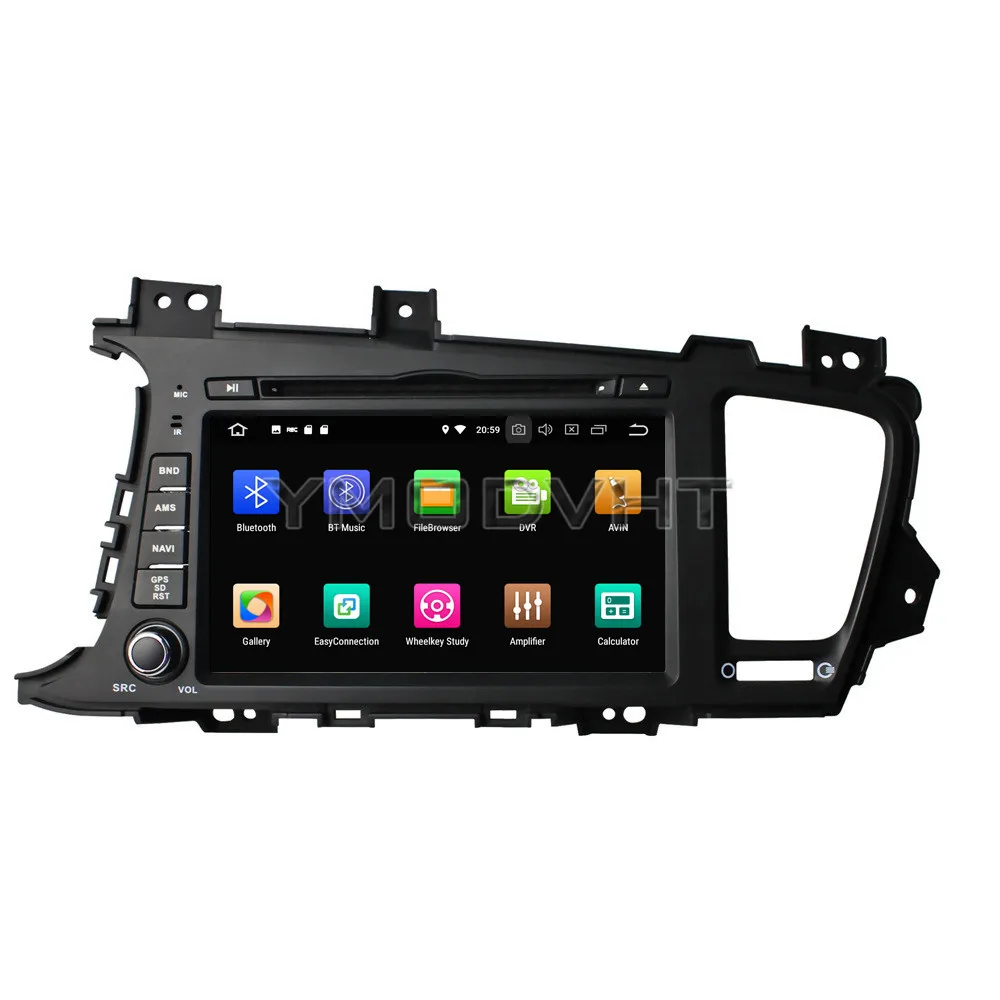 YMODVHT 8 дюймов Android 0 Восьмиядерный PX5 4 Гб ОЗУ 32 ПЗУ автомобильный DVD плеер Радио