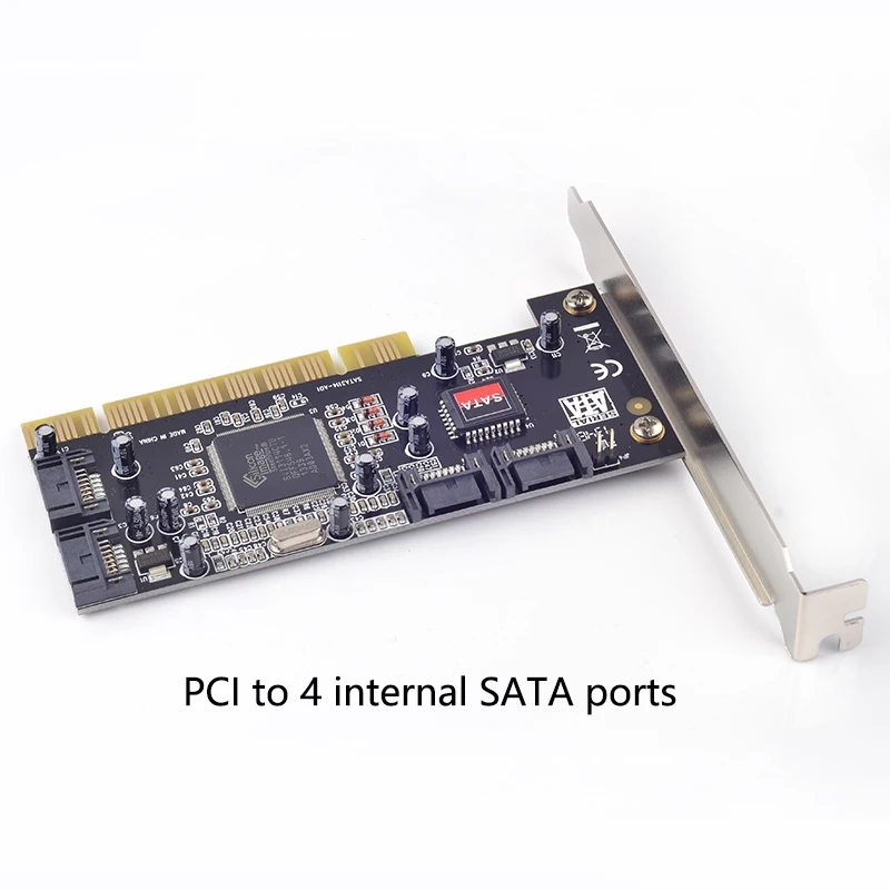4 порта SATA 1 0 PCI адаптер чип силиконовый SIL3114|port sata|4 port satapci adapter |