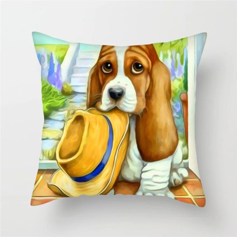 Fuwatacchi милая собака телефон Орел кошка пара подушек чехол для дивана домашнее