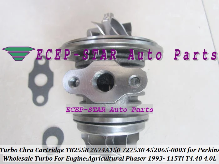 Бесплатная доставка турбокартриджа CHRA Core TB2558 2674A150 452065 -0003 727530 Для PERKIN Agricultural Phaser