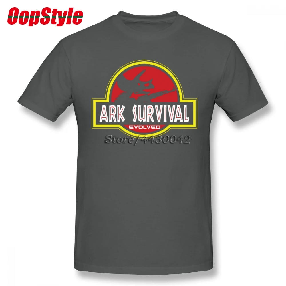 Мужская футболка Ark Survival Evolved Прямая поставка летняя хлопковая с коротким рукавом