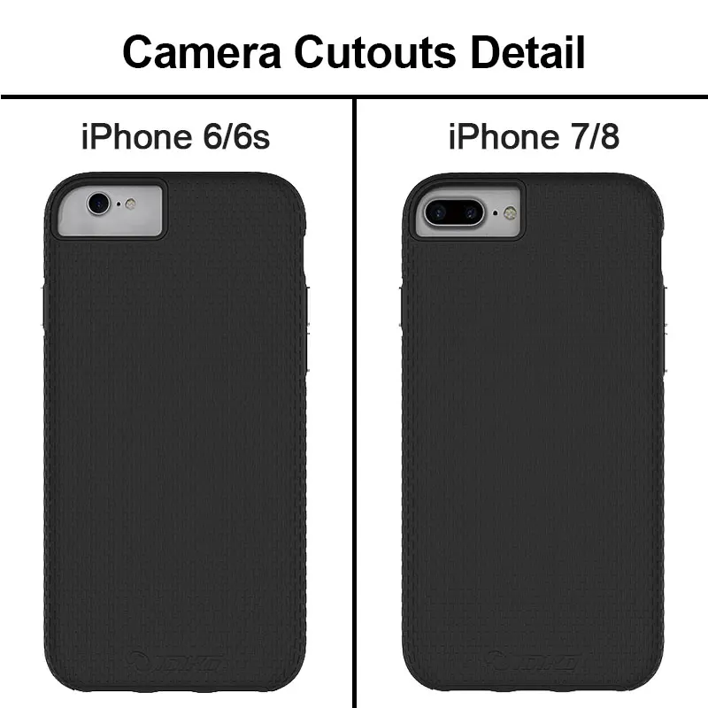Чехол toyko X Guard 2 в 1 для iPhone 6, 6 S, 7, 8, ударопрочный чехол из ТПУ и поликарбоната для задней панели телефона, двойная защита, прочный Чехол для мобильного телефона