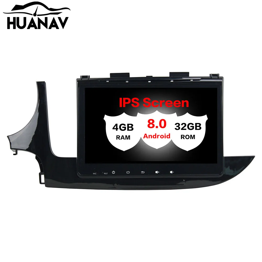 HUANVA Android 8 0 без CD DVD плеер GPS навигация для Opel MOKKA 2017 мультимедийный магнитофон ядер