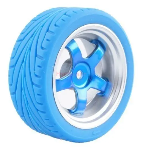 4 шт. пластиковые автомобильные шины 26 х64 мм 1/10 дюйма|rubber tyre|plastic wheelrim tire |