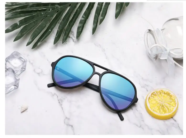 Xiaomi Mijia Youpin TS ice blue pilot мужские и женские солнцезащитные очки, поляризационные линзы, летние дорожные солнцезащитные очки, умный дом