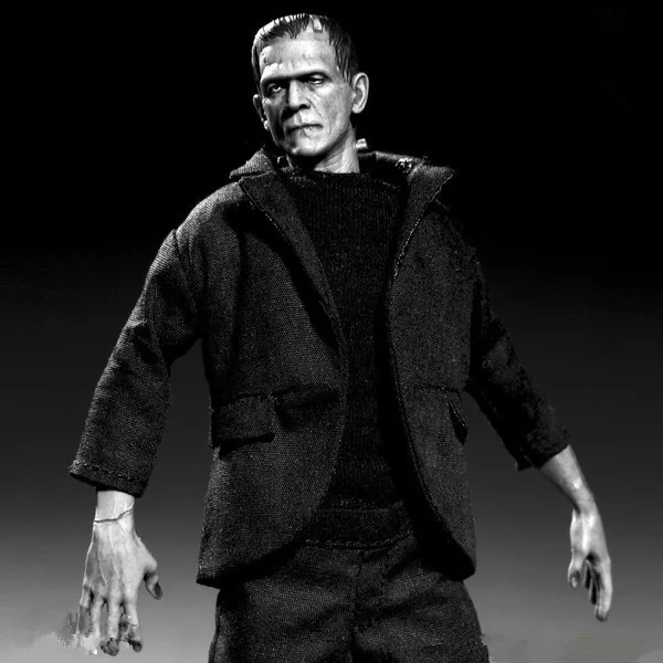 Один: 12 Mary Shelley's Frankenstein " экшн-фигурная пленка 1931 Movie KO's Mezco BJD ветровка Игрушки Кукла 16 см Коллекционная фигурка