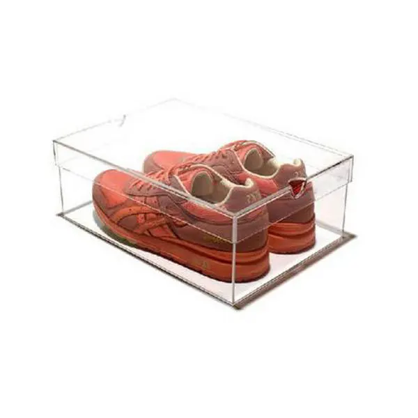 Plexiglass Showcase Acrylic Clear Shoe Display And Storage Box | Дом и сад