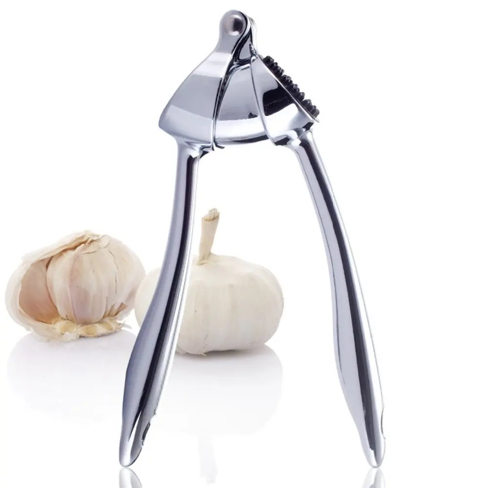 

New Zinc Alloy Garlic Press Slicer Multifunction Garlic Clasp Mill Crusher Peeler Chopper Vegetable Cutter for Kitchen Tools