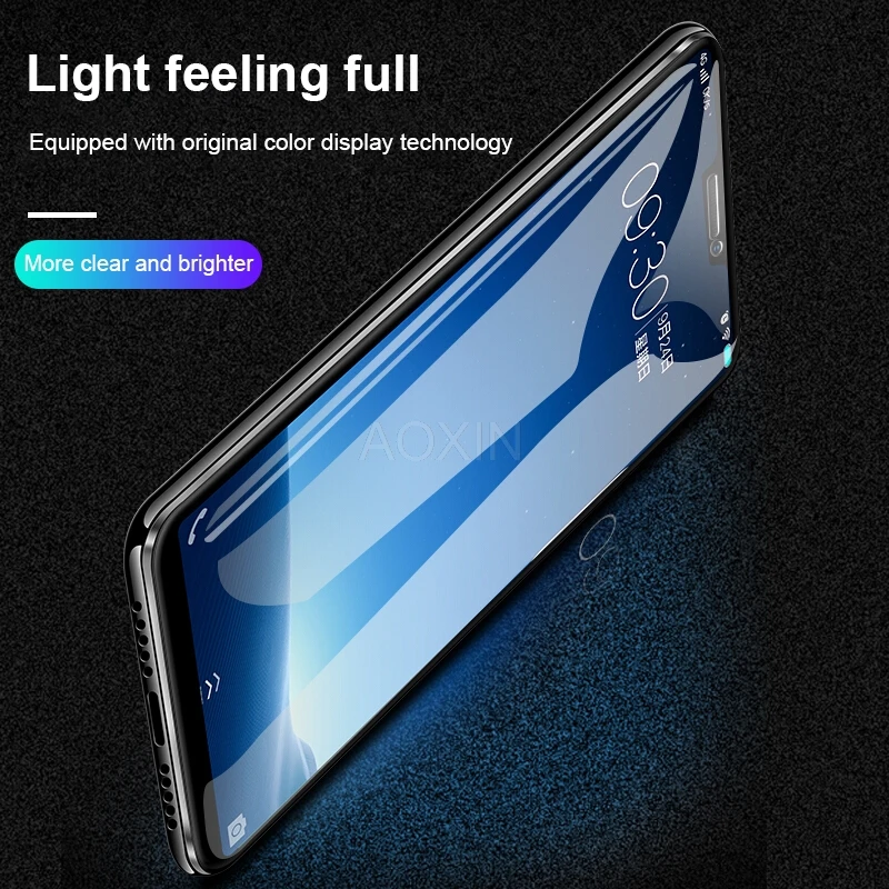AOXIN 9H полное покрытие закаленное стекло для Huawei P20 Pro Lite Защита экрана HUAWEI Полное