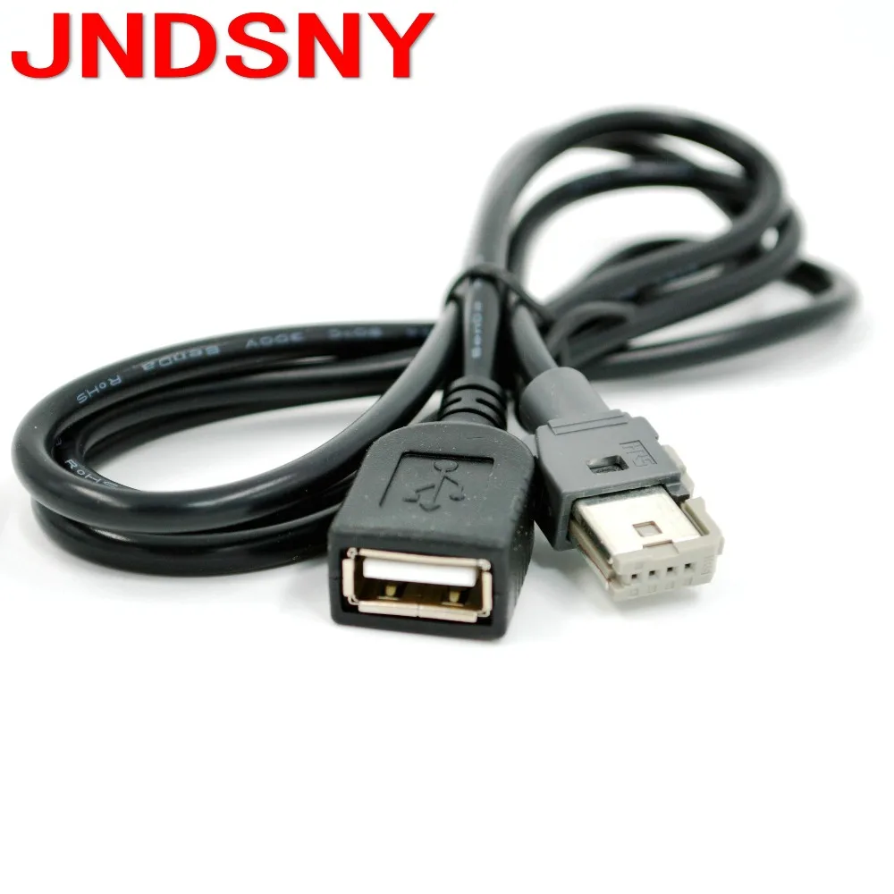 Usb кабель адаптер JNDSNY RD45 RD43 RD9 4 контактный usb для Peugeot 207 307 308 408 508 Citroen с CD плеером|rd43
