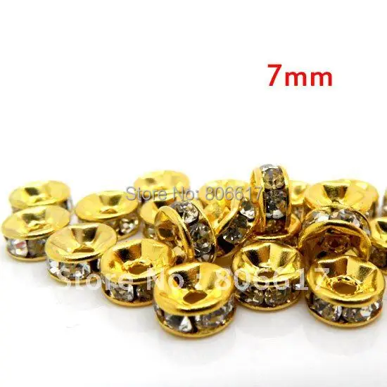 Лучшее качество 100 шт золотые цветные плоские стразы круглые бусины фурнитура