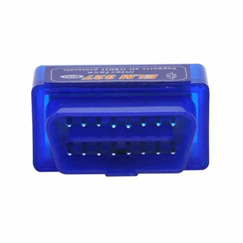 2020 поддерживает 12 языков V1.5 / V2.1 Super MINI ELM327 Bluetooth OBD2 OBDII ELM 327 версия 1 5 синий
