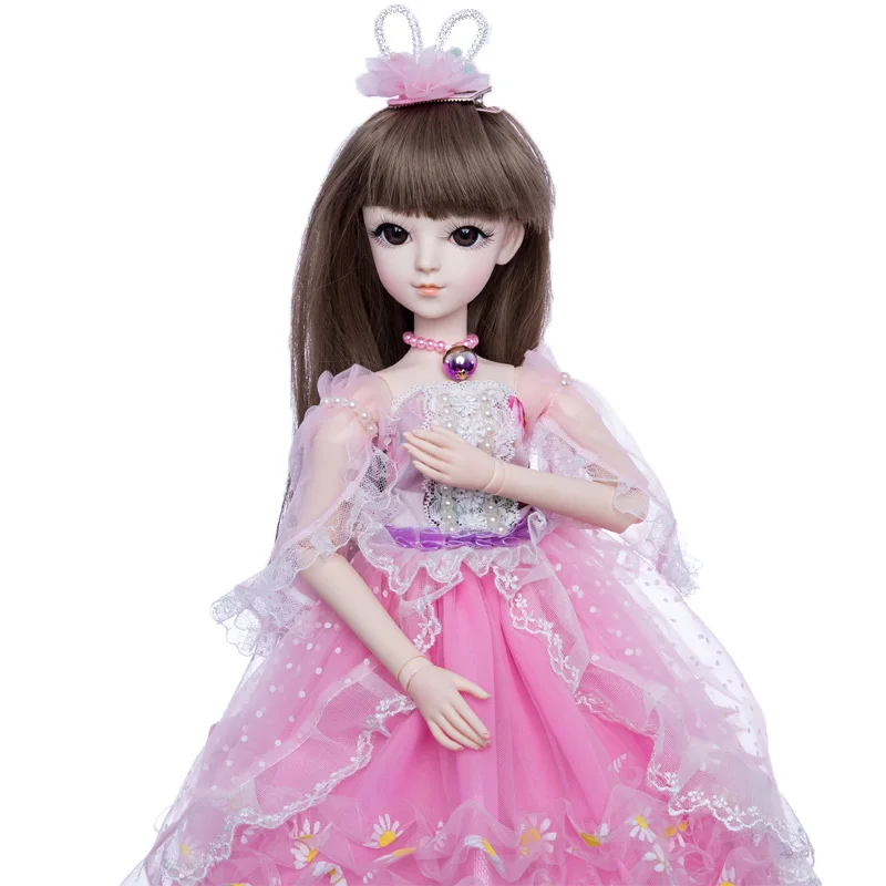 Принцесса Анна 1/3 60 см BJD SD кукла с платьем парики Shose шляпа для макияжа красивая