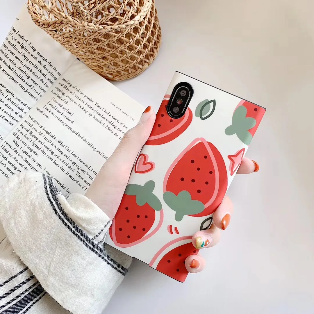 Ins персиковый оранжевый подходит для IPhone Exsmax мобильный телефон оболочка Apple 7/8 Plus