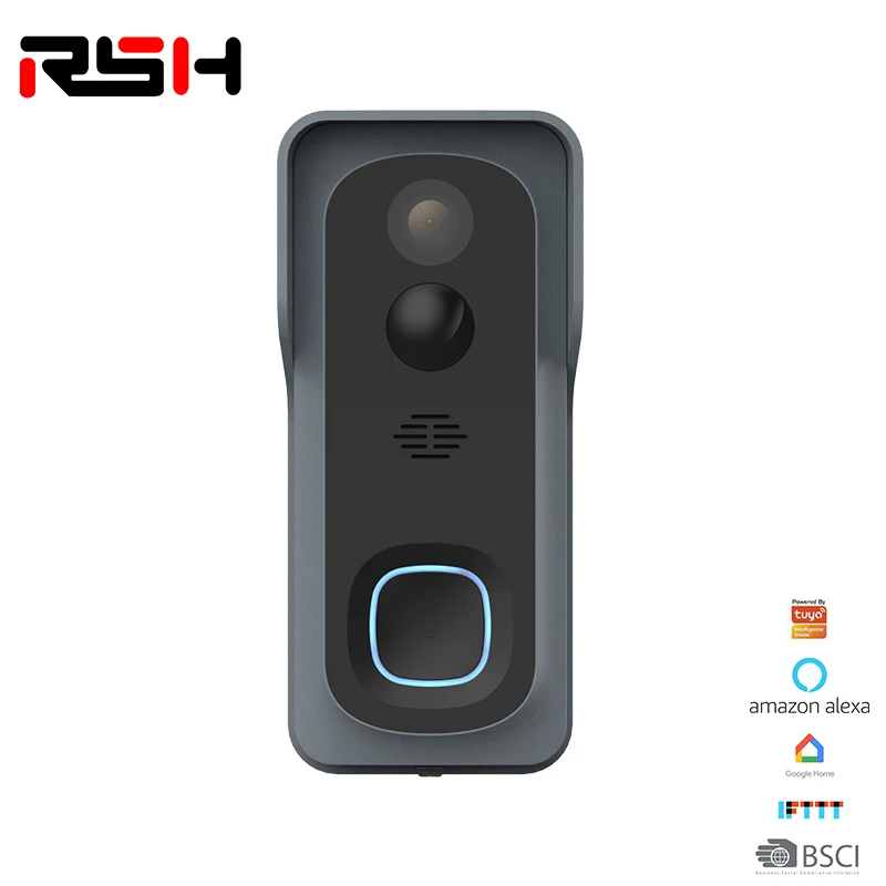 Беспроводной видеодомофон дверной звонок и электронный замок с Поддержкой