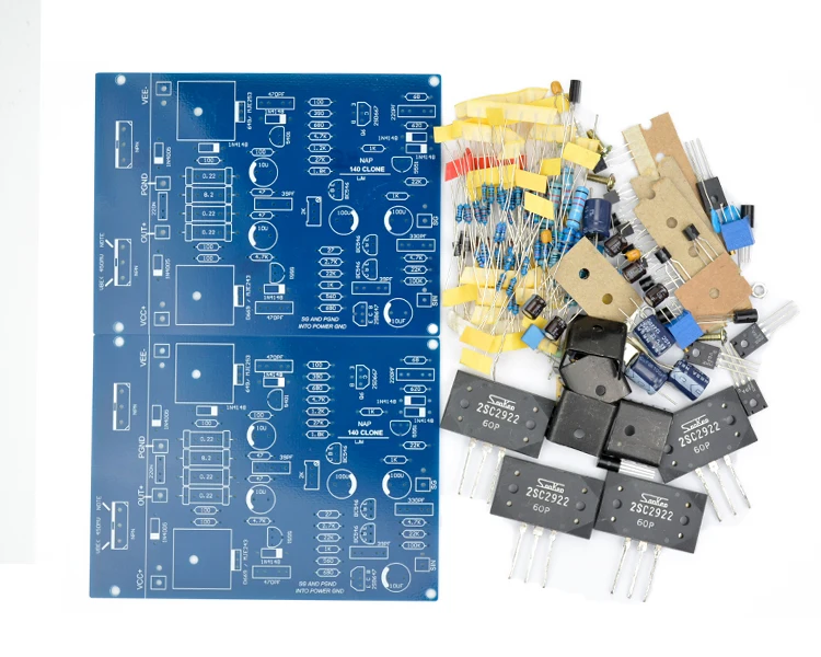 AIYIMA NAIM NAP140 AMP клон комплект 2SC2922 усилитель мощности плата Amplificador комплекты AMP для DIY 2,0 каналов J163